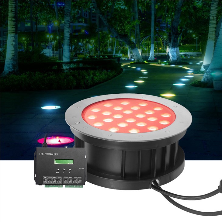 Ground Level Landscape Lighting